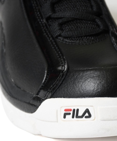 FILA（フィラ）の「フィラ [FILA] - 96GL スニーカー グラントヒル2 BLACK / WHITE / FILA RED バスケット ハイカット ストリート（スニーカー・メンズ・ブラック・23cm/24cm/24.5cm/25cm/27.5cm/29cm/23.5cm/26cm/27cm/28cm/30cm/26.5cm）」の6枚目の写真