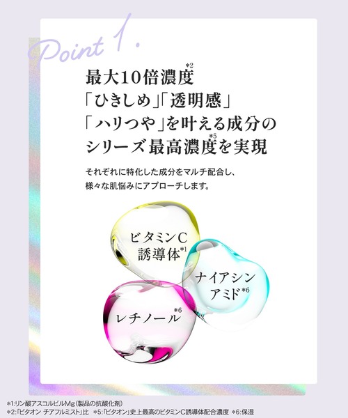 VITAON（ビタオン）の「ビタオン　チアフルミスト　プレミアム（化粧水・レディース・その他・ﾌﾘ-）」の5枚目の写真