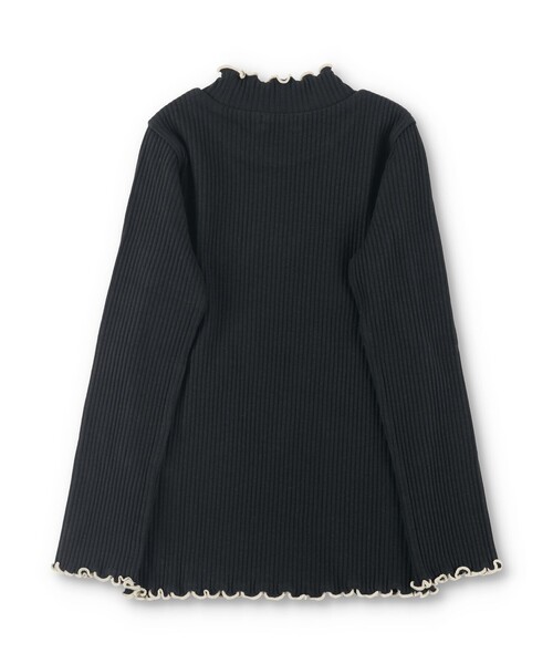 BRANSHES(ブランシェス)の「メロウ長袖Tシャツ_ロンT(Tシャツ/カットソー・キッズ・その他/アイボリー/ブラック/ピンク・100/110/140/150/160/130/90/120)」の6枚目の写真