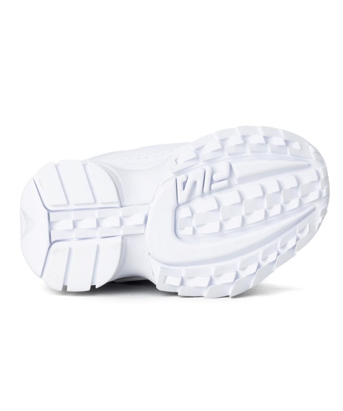 FILA（フィラ）の「FILA/フィラ キッズ スニーカー ディスラプター2 PS ハート KFW22119-125（スニーカー・キッズ・ホワイト×レッド・20.0cm/19.0cm/18.0cm/21.0cm）」の6枚目の写真