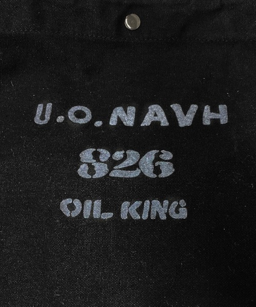 LVEU.(ラブユ.)の「2way canvas logo tote bag/ メッセージ2wayショルダートートバッグ(トートバッグ・レディース・ブラック・FREE)」の3枚目の写真