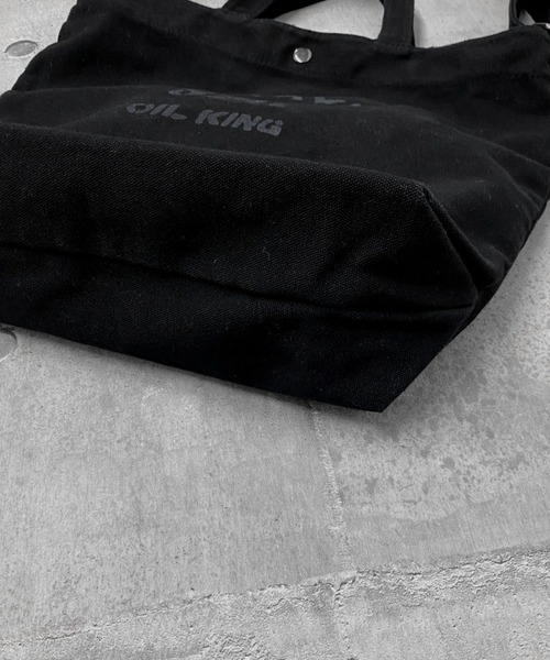 LVEU.(ラブユ.)の「2way canvas logo tote bag/ メッセージ2wayショルダートートバッグ(トートバッグ・レディース・ブラック・FREE)」の7枚目の写真
