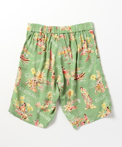 BEAMS(ビームス)の「BEAMS / ハワイアン柄 ショーツ(その他パンツ・メンズ・グリーン/ネイビー・LARGE/MEDIUM)」の6枚目の写真