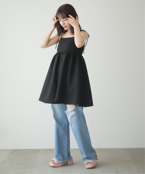 RAY CASSIN(レイカズン)の「TOH パフィーバルキーサンダル(サンダル・レディース・イエロー/キナリ/ピンク・LARGE/MEDIUM)」の4枚目の写真