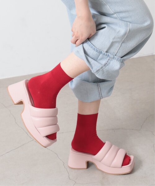 RAY CASSIN(レイカズン)の「TOH パフィーバルキーサンダル(サンダル・レディース・イエロー/キナリ/ピンク・LARGE/MEDIUM)」の13枚目の写真