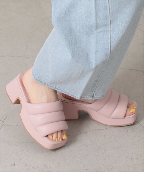 RAY CASSIN(レイカズン)の「TOH パフィーバルキーサンダル(サンダル・レディース・イエロー/キナリ/ピンク・LARGE/MEDIUM)」の16枚目の写真