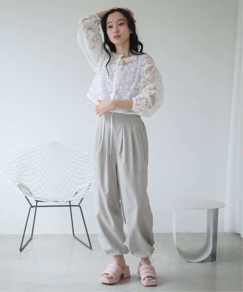 RAY CASSIN(レイカズン)の「TOH パフィーバルキーサンダル(サンダル・レディース・イエロー/キナリ/ピンク・LARGE/MEDIUM)」の19枚目の写真