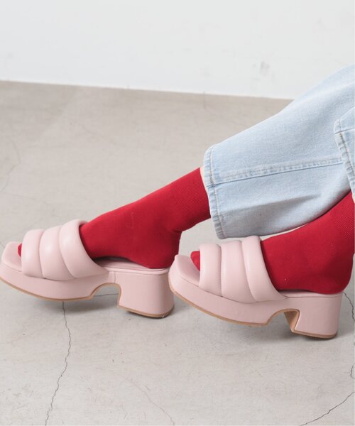 RAY CASSIN(レイカズン)の「TOH パフィーバルキーサンダル(サンダル・レディース・イエロー/キナリ/ピンク・LARGE/MEDIUM)」の20枚目の写真