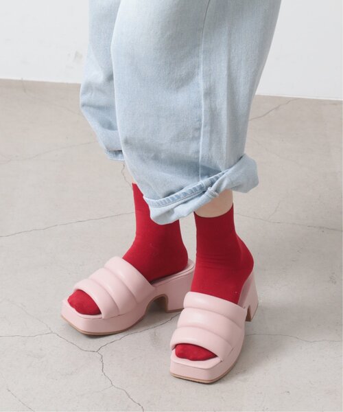 RAY CASSIN(レイカズン)の「TOH パフィーバルキーサンダル(サンダル・レディース・イエロー/キナリ/ピンク・LARGE/MEDIUM)」の22枚目の写真