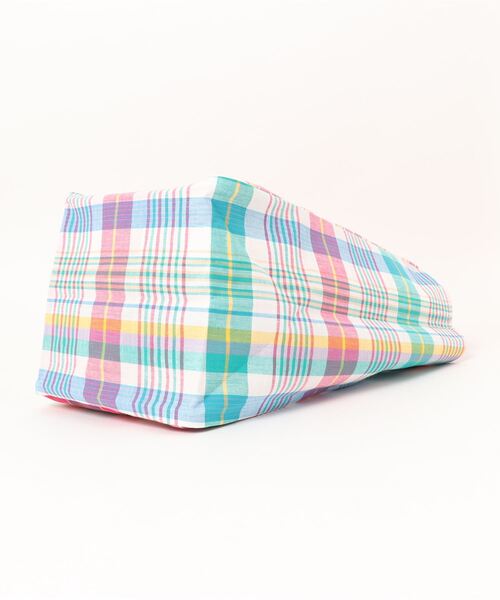 amiacalva（アミアカルヴァ）の「AMIACALVA | コットンイージーバッグ（トートバッグ・レディース・レッド系その他/グリーン系その他・ONE）」の5枚目の写真