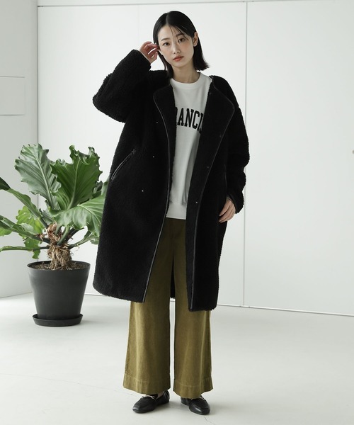 LAKOLE（ラコレ）の「ロゴスウェットプルオーバー / 184007（スウェット・レディース・オフホワイト/グレー/ブラック・SMALL/MEDIUM）」の7枚目の写真