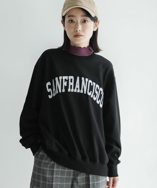 LAKOLE（ラコレ）の「ロゴスウェットプルオーバー / 184007（スウェット・レディース・オフホワイト/グレー/ブラック・SMALL/MEDIUM）」の8枚目の写真