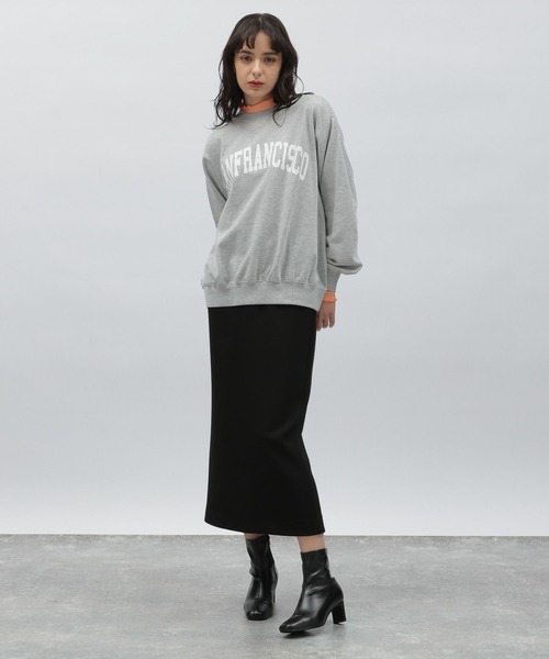 LAKOLE（ラコレ）の「ロゴスウェットプルオーバー / 184007（スウェット・レディース・オフホワイト/グレー/ブラック・SMALL/MEDIUM）」の17枚目の写真