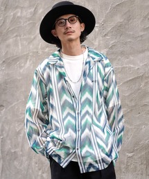 schott | Schott/ショット/PATTERNED MESH LS SHIRT/パターン メッシュシャツ(シャツ/ブラウス)