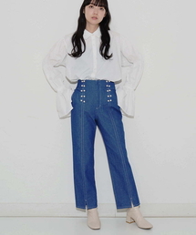 A de a.v.v | パール釦デニムパンツ(デニムパンツ)