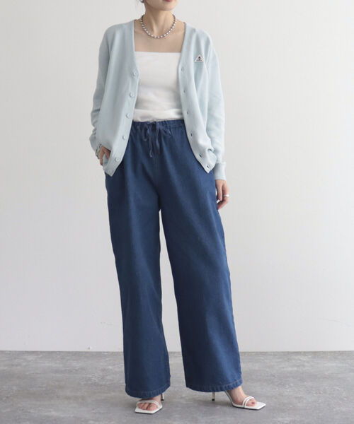 GEVACO（ゲバコ）の「【GEVACO/ゲバコ】10ozデニムイージーワイドパンツ（デニムパンツ・レディース・ブルー/ネイビー・36/38）」の11枚目の写真