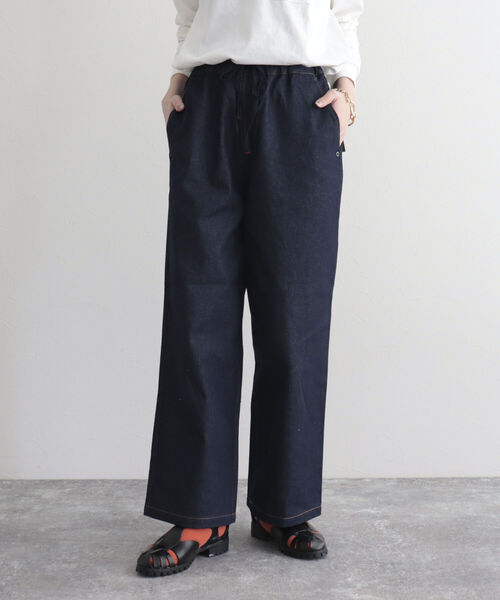 GEVACO（ゲバコ）の「【GEVACO/ゲバコ】10ozデニムイージーワイドパンツ（デニムパンツ・レディース・ブルー/ネイビー・36/38）」の15枚目の写真
