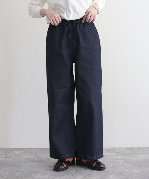 GEVACO（ゲバコ）の「【GEVACO/ゲバコ】10ozデニムイージーワイドパンツ（デニムパンツ・レディース・ブルー/ネイビー・36/38）」の18枚目の写真