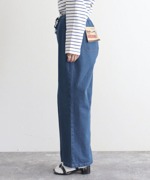 GEVACO（ゲバコ）の「【GEVACO/ゲバコ】10ozデニムイージーワイドパンツ（デニムパンツ・レディース・ブルー/ネイビー・36/38）」の21枚目の写真