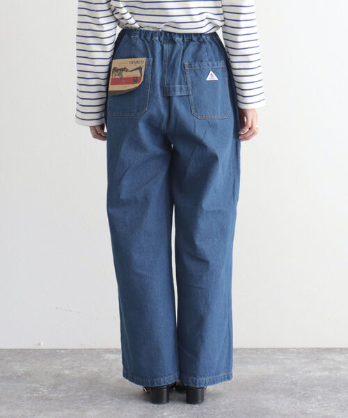 GEVACO（ゲバコ）の「【GEVACO/ゲバコ】10ozデニムイージーワイドパンツ（デニムパンツ・レディース・ブルー/ネイビー・36/38）」の22枚目の写真