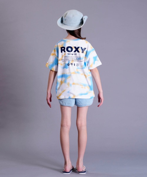 ROXY（ロキシー）の「ROXY/ロキシー MINI LIFESAVER S/S TEE Tシャツ TST231119（Tシャツ/カットソー・キッズ・ホワイト×ピンク/ホワイト×ブルー・130cm/150cm/140cm）」の13枚目の写真