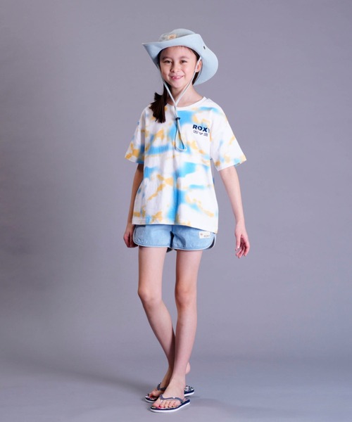 ROXY（ロキシー）の「ROXY/ロキシー MINI LIFESAVER S/S TEE Tシャツ TST231119（Tシャツ/カットソー・キッズ・ホワイト×ピンク/ホワイト×ブルー・130cm/150cm/140cm）」の10枚目の写真