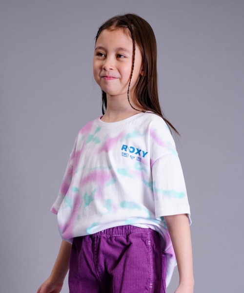 ROXY（ロキシー）の「ROXY/ロキシー MINI LIFESAVER S/S TEE Tシャツ TST231119（Tシャツ/カットソー・キッズ・ホワイト×ピンク/ホワイト×ブルー・130cm/150cm/140cm）」の8枚目の写真
