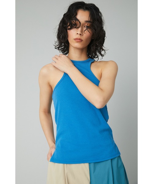 HeRIN.CYE（ヘリンドットサイ）の「Teleco tank (ﾃﾚｺ ﾀﾝｸ)（タンクトップ・レディース・オフホワイト/ブルー/ブラック/レッド・FREE）」の3枚目の写真