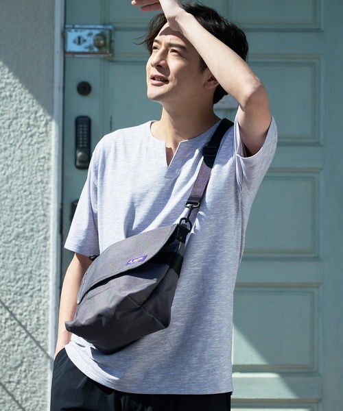 LB/S （エルビーエス）の「汗染みの目立ちにくいTシャツ ゼロステイン ZEROSTAIN 撥水性　UVカット スラブキーネックTシャツ（Tシャツ/カットソー・メンズ・ブラック/ネイビー/スミクロ/アイボリー/グレー/ブラウン・SMALL/MEDIUM/LARGE/X-LARGE）」の7枚目の写真