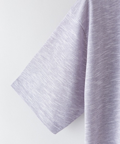 LB/S （エルビーエス）の「汗染みの目立ちにくいTシャツ ゼロステイン ZEROSTAIN 撥水性　UVカット スラブキーネックTシャツ（Tシャツ/カットソー・メンズ・ブラック/ネイビー/スミクロ/アイボリー/グレー/ブラウン・SMALL/MEDIUM/LARGE/X-LARGE）」の18枚目の写真