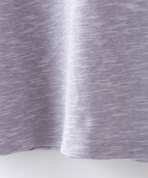 LB/S （エルビーエス）の「汗染みの目立ちにくいTシャツ ゼロステイン ZEROSTAIN 撥水性　UVカット スラブキーネックTシャツ（Tシャツ/カットソー・メンズ・ブラック/ネイビー/スミクロ/アイボリー/グレー/ブラウン・SMALL/MEDIUM/LARGE/X-LARGE）」の22枚目の写真