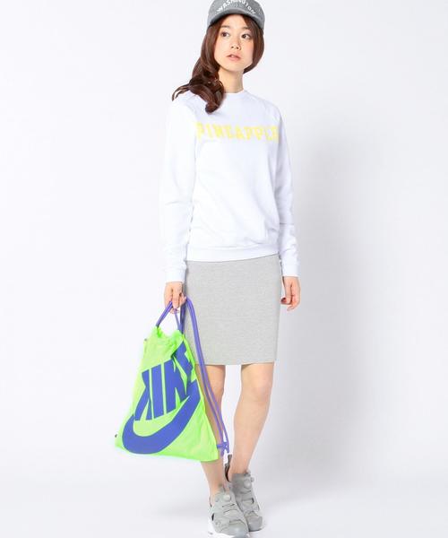 NIKE（ナイキ）の「◆NIKE◆ジムサック/BC NIKE htg GYM SACK（バックパック/リュック・レディース・ブラック/イエロー・フリー）」の9枚目の写真
