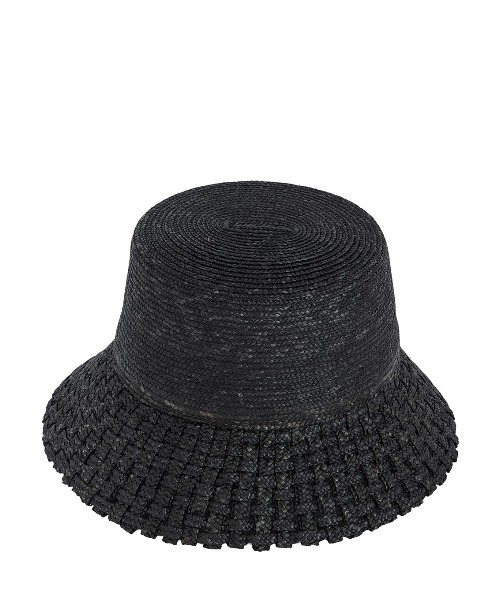新品未使用☆AMERI GRLD BUCKET HAT ブラック Ameri（アメリ）の「GRID BUCKET HAT（ハット）」 - WEAR