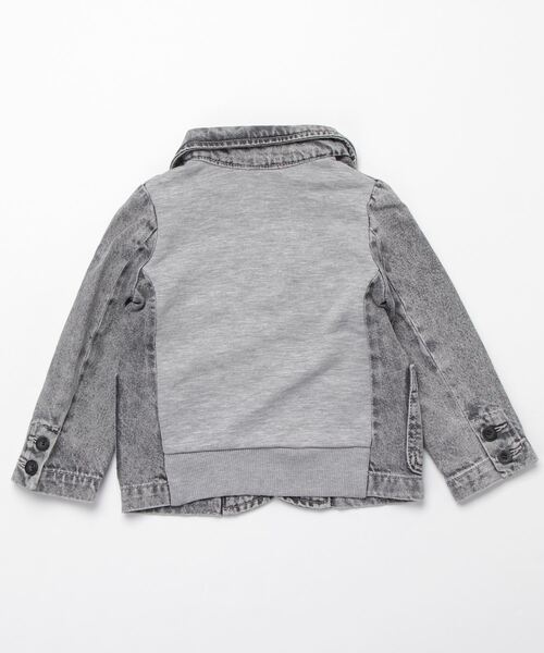 DIESEL(ディーゼル)の「ベビー テーラードジャケット デニム スウェット(テーラードジャケット・キッズ・ブラック・24M/36M)」の7枚目の写真