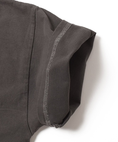 GLAZOS(グラソス)の「製品染め・バックプリントビッグ半袖Tシャツ(Tシャツ/カットソー・キッズ・チャコールグレー/パープル/ホワイト・140cm/150cm/160cm/170cm/130cm)」の18枚目の写真