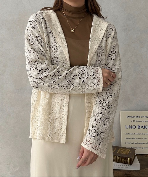 apres jour clair(アプレジュールクレア)の「【apres jour clair】ハイネックシアーインナー【ZOZOTOWN限定アイテム】(Tシャツ/カットソー・レディース・アイボリー/ピンクベージュ/グレー/ブラウン系その他・フリー/X-LARGE)」の22枚目の写真