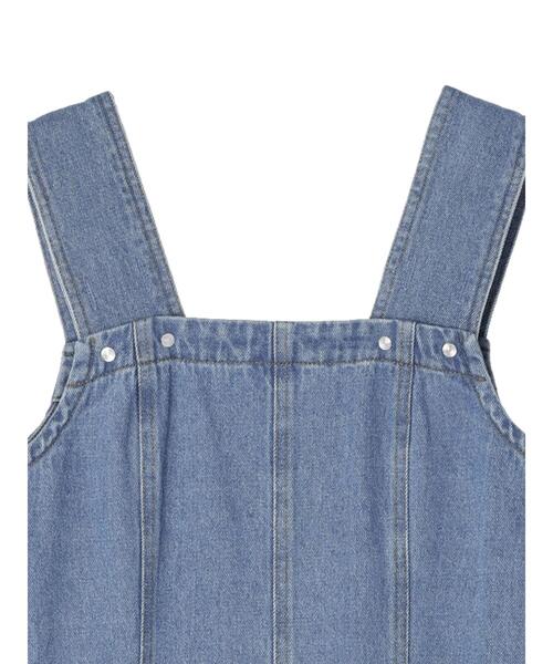 Sugar spoon（シュガースプーン）の「・SUGAR SPOON デニムマーメイドジャンスカ（ジャンパースカート・レディース・ライトインディゴブルー/ワンウォッシュ・FREE）」の12枚目の写真