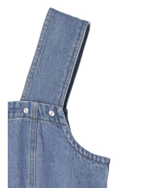 Sugar spoon（シュガースプーン）の「・SUGAR SPOON デニムマーメイドジャンスカ（ジャンパースカート・レディース・ライトインディゴブルー/ワンウォッシュ・FREE）」の9枚目の写真