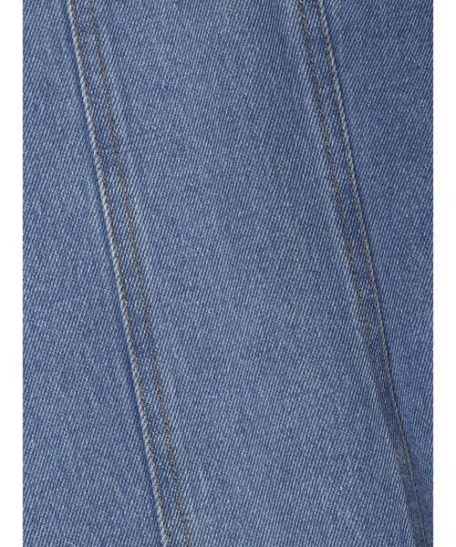 Sugar spoon（シュガースプーン）の「・SUGAR SPOON デニムマーメイドジャンスカ（ジャンパースカート・レディース・ライトインディゴブルー/ワンウォッシュ・FREE）」の6枚目の写真