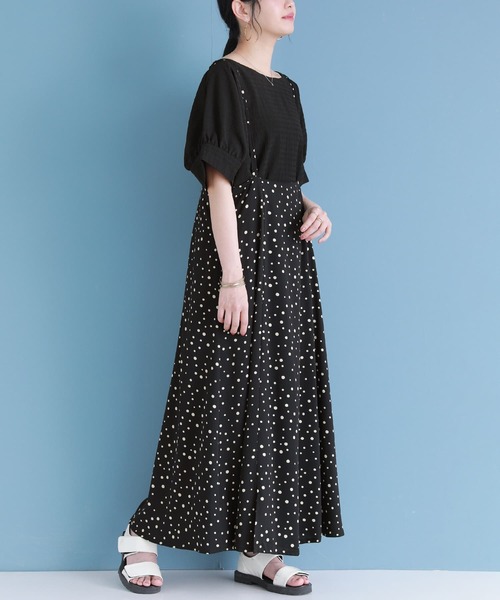 osharewalker（オシャレウォーカー）の「【廃盤】『袖ギャザードルマンプルオーバー』（シャツ/ブラウス・レディース・オフホワイト/ミント/ブラック・FREE）」の13枚目の写真