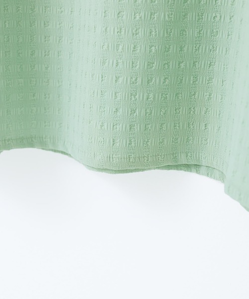 osharewalker（オシャレウォーカー）の「【廃盤】『袖ギャザードルマンプルオーバー』（シャツ/ブラウス・レディース・オフホワイト/ミント/ブラック・FREE）」の14枚目の写真