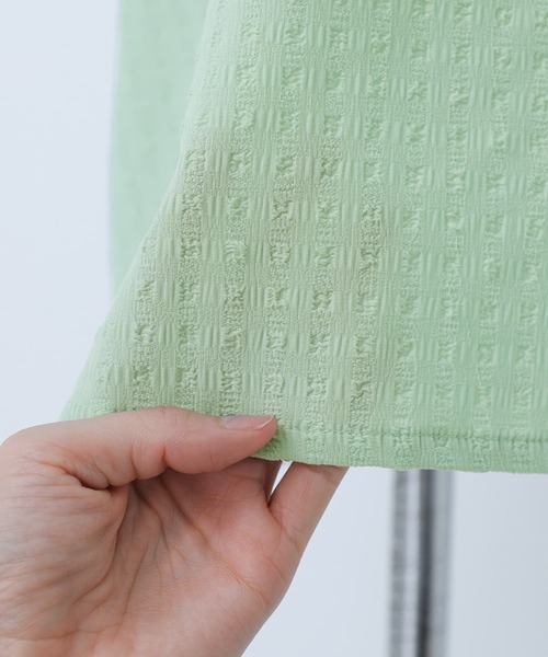 osharewalker（オシャレウォーカー）の「【廃盤】『袖ギャザードルマンプルオーバー』（シャツ/ブラウス・レディース・オフホワイト/ミント/ブラック・FREE）」の15枚目の写真