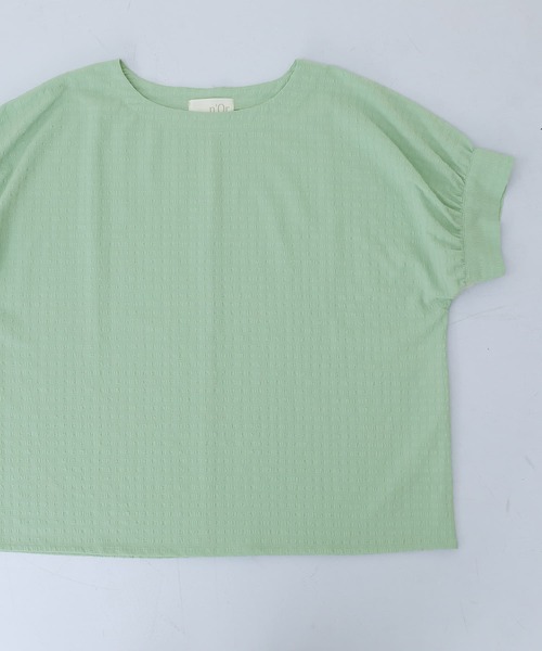 osharewalker（オシャレウォーカー）の「【廃盤】『袖ギャザードルマンプルオーバー』（シャツ/ブラウス・レディース・オフホワイト/ミント/ブラック・FREE）」の16枚目の写真