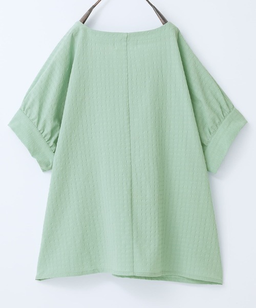 osharewalker（オシャレウォーカー）の「【廃盤】『袖ギャザードルマンプルオーバー』（シャツ/ブラウス・レディース・オフホワイト/ミント/ブラック・FREE）」の17枚目の写真