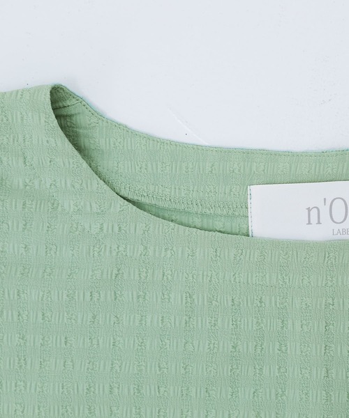 osharewalker（オシャレウォーカー）の「【廃盤】『袖ギャザードルマンプルオーバー』（シャツ/ブラウス・レディース・オフホワイト/ミント/ブラック・FREE）」の18枚目の写真