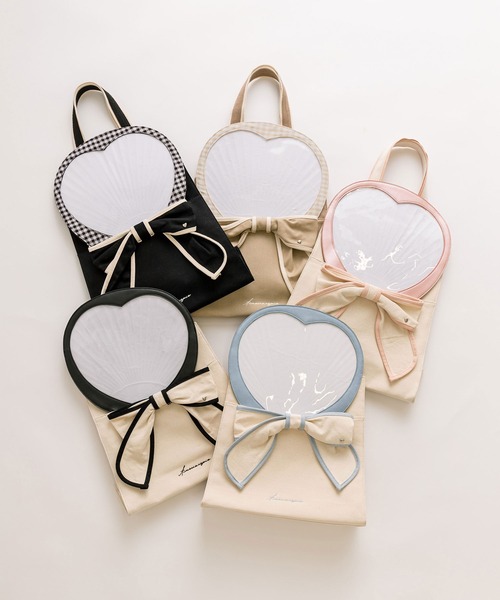 OLIVE des OLIVE(オリーブデオリーブ)の「【新色追加】Aimerianejoieリボントートバッグ 1031120190(トートバッグ・レディース・ブラック系その他/ブラック/ピンク/モカ/サックスブルー・FREE)」の11枚目の写真