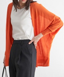 ドルマンニットトッパーカーディガン