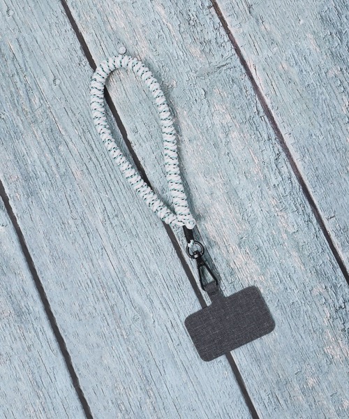 Ree&Mee（リーアンドミー）の「Ree&Mee ハンドストラップ  スマホ モバイルストラップ（スマホグッズ・レディース・シルバー系その他/ネイビー/ブルー系その他/ホワイト系その他/レインボー/ブラック系その他/ブラック/ブラウン系その他/ピンク系その他・FREE）」の19枚目の写真