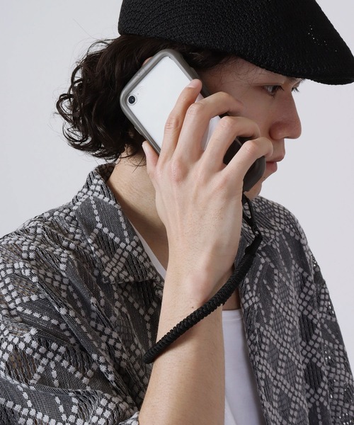 Ree&Mee（リーアンドミー）の「Ree&Mee ハンドストラップ  スマホ モバイルストラップ（スマホグッズ・レディース・シルバー系その他/ネイビー/ブルー系その他/ホワイト系その他/レインボー/ブラック系その他/ブラック/ブラウン系その他/ピンク系その他・FREE）」の14枚目の写真