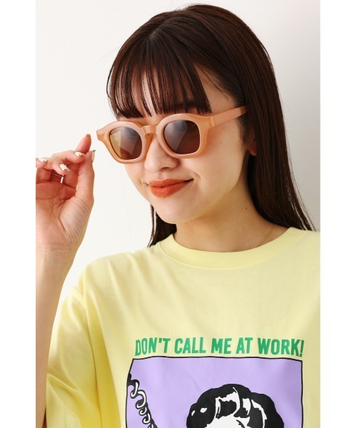 RODEO CROWNS WIDE BOWL（ロデオクラウンズワイドボウル）の「BOLD LINE EYEWEAR（サングラス・レディース・ベージュ/ブラウン/ブラック・FREE）」の12枚目の写真